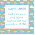 Keep In Touch Cards by iDesign - Ice Cream Cones (Camp)